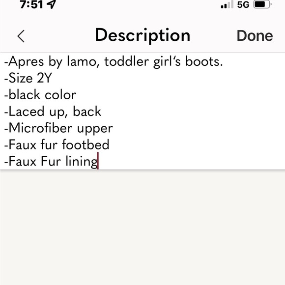 Apres by Lamo,toddler grils boots, size 2Y - Picture 13 of 13
